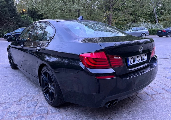 BMW Seria 5 cena 58000 przebieg: 293000, rok produkcji 2012 z Wrocław małe 79